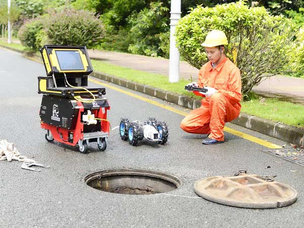 滨海管道机器人检测